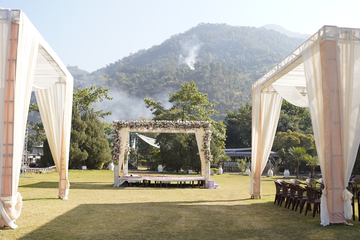 Wedding lawn venue